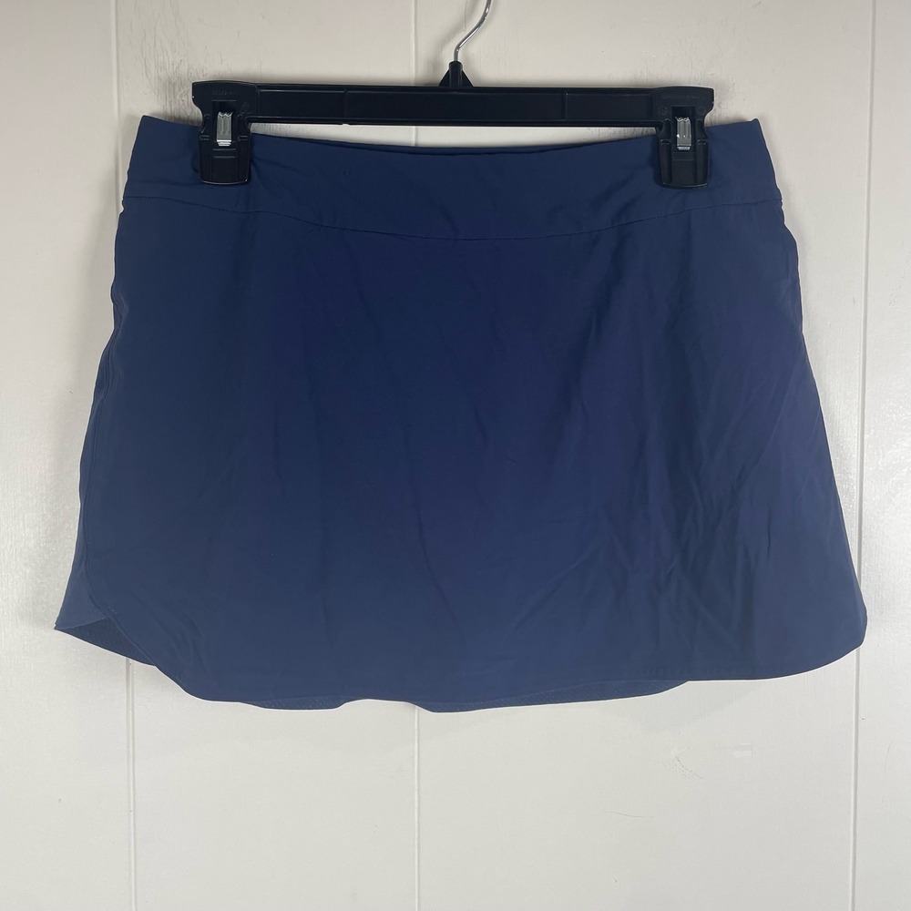 Outdoor Voices Skirt Navy Blue Athletic Skort Size Medium Pleated Tennis Golf‎